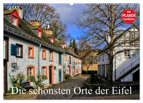 Die schönsten Orte der Eifel (Wandkalender 2026 DIN A2 quer), CALVENDO Monatskalender