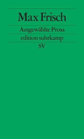 Ausgewählte Prosa