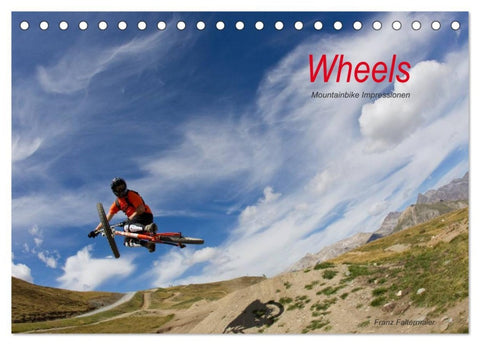 Wheels (Tischkalender 2026 DIN A5 quer), CALVENDO Monatskalender