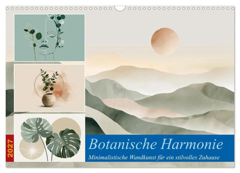 Botanische Harmonie (Wandkalender 2027 DIN A3 quer), CALVENDO Monatskalender