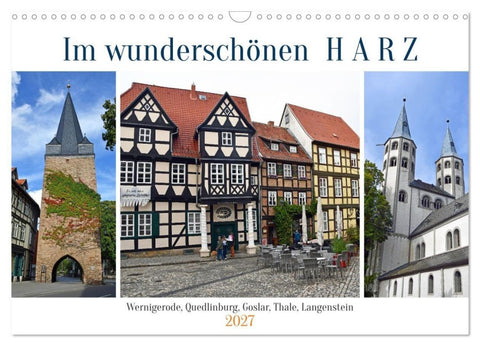 Im wunderschönen Harz (Wandkalender 2027 DIN A3 quer), CALVENDO Monatskalender