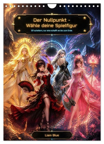 Der Nullpunkt - Wähle deine Spielfigur (Wandkalender 2027 DIN A4 hoch), CALVENDO Monatskalender