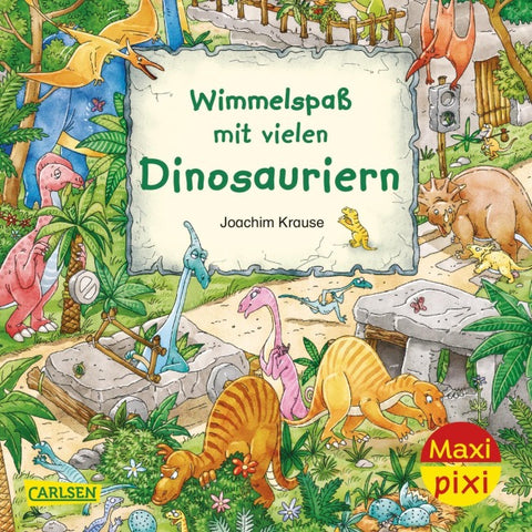 Maxi Pixi 337: VE 5 Wimmelspaß mit vielen Dinosauriern (5 Exemplare)