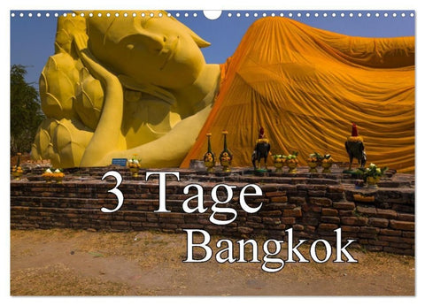 3 Tage Bangkog (Wandkalender 2027 DIN A3 quer), CALVENDO Monatskalender