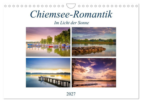 Chiemsee-Romantik (Wandkalender 2027 DIN A4 quer), CALVENDO Monatskalender