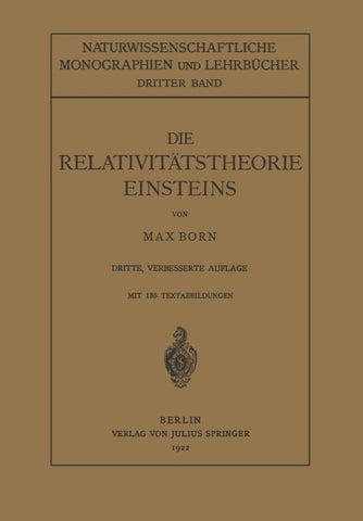 Die Relativitätstheorie Einsteins und Ihre Physikalischen Grundlagen