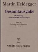 Beiträge zur Philosophie (Vom Ereignis) (1936-1938)