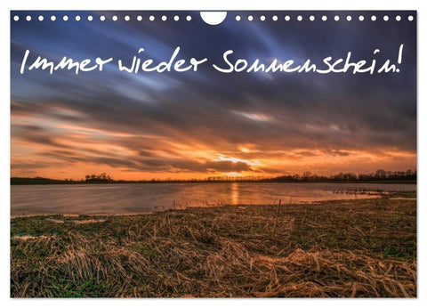 Immer wieder Sonnenschein (Wandkalender 2027 DIN A4 quer), CALVENDO Monatskalender
