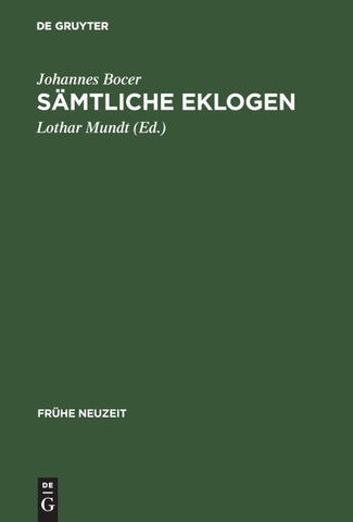 Sämtliche Eklogen