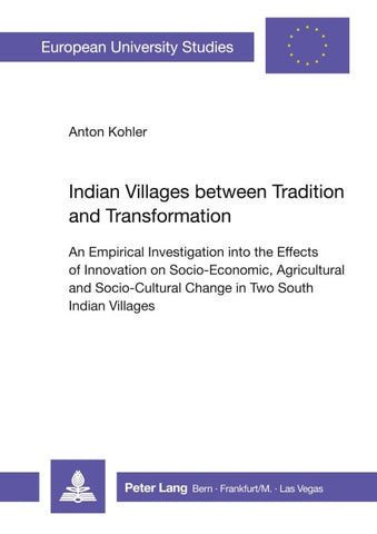 Indian Villages between Tradition and Transformation