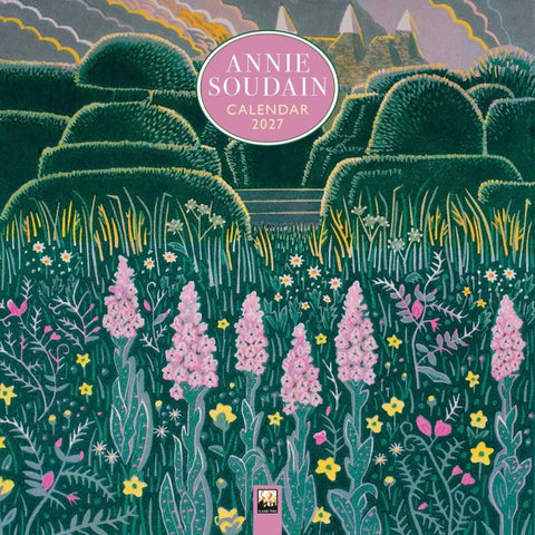 Annie Soudain Kunstkalender 2027 – Original Flame Tree Publishing-Kalender [Kalender]