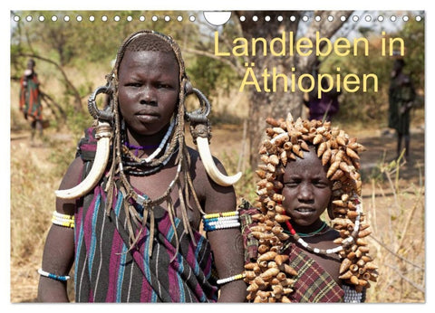 Landleben in Äthiopien (Wandkalender 2026 DIN A4 quer), CALVENDO Monatskalender