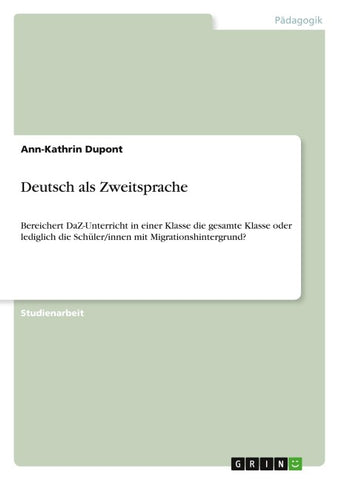 Deutsch als Zweitsprache