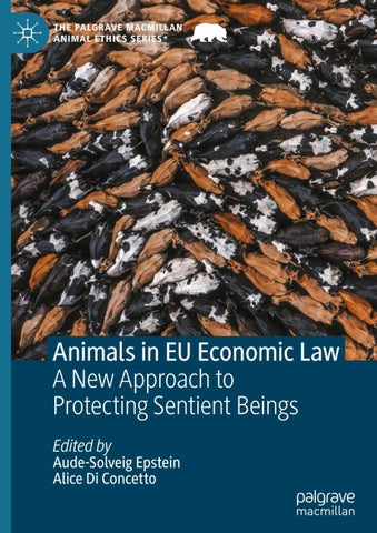 Animals in EU Economic Law