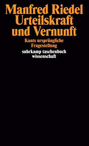 Urteilskraft und Vernunft
