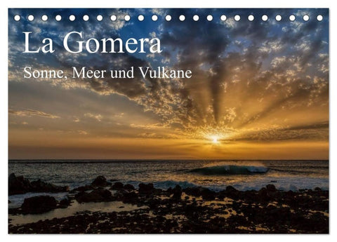 La Gomera Sonne, Meer und Vulkane (Tischkalender 2027 DIN A5 quer), CALVENDO Monatskalender