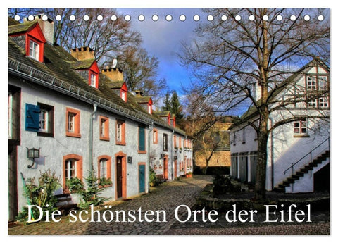 Die schönsten Orte der Eifel (Tischkalender 2027 DIN A5 quer), CALVENDO Monatskalender