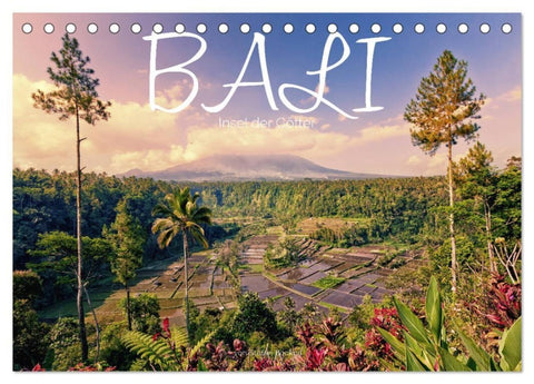 Bali - Insel der Götter (Tischkalender 2027 DIN A5 quer), CALVENDO Monatskalender