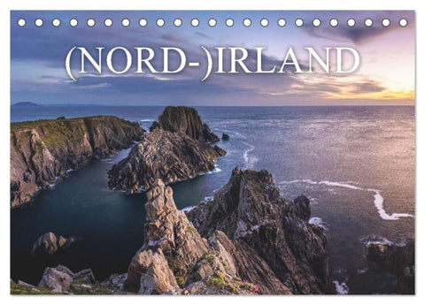 (Nord-)Irland - Das grüne Juwel (Tischkalender 2026 DIN A5 quer), CALVENDO Monatskalender