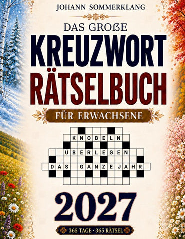 Das große Kreuzworträtselbuch 2027