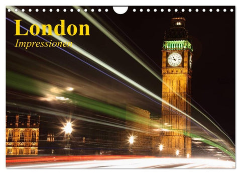 London ¿ Impressionen (Wandkalender 2026 DIN A4 quer), CALVENDO Monatskalender
