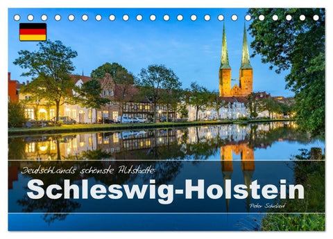 Deutschlands schönste Altstädte - Schleswig-Holstein (Tischkalender 2027 DIN A5 quer), CALVENDO Monatskalender