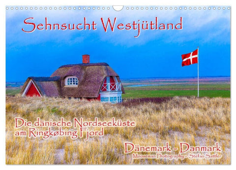 Sehnsucht Westjütland (Wandkalender 2027 DIN A3 quer), CALVENDO Monatskalender