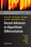 Recent Advances in Algorithmic Differentiation
