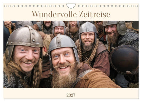 Wundervolle Zeitreise (Wandkalender 2027 DIN A4 quer), CALVENDO Monatskalender