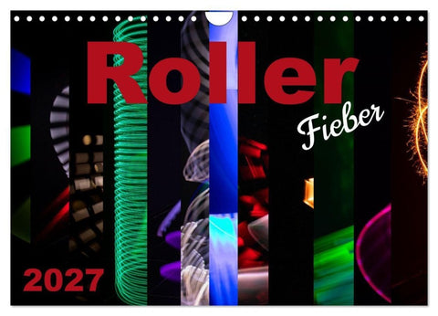 Roller Fieber (Wandkalender 2027 DIN A4 quer), CALVENDO Monatskalender