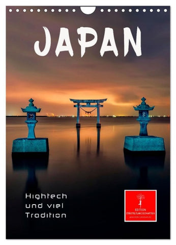Japan - Hightech und viel Tradition (Wandkalender 2027 DIN A4 hoch), CALVENDO Monatskalender