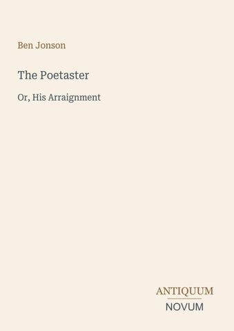 The Poetaster
