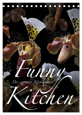 Funny Kitchen - Der verrückte Küchenplaner (Tischkalender 2027 DIN A5 hoch), CALVENDO Monatskalender