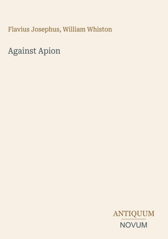 Against Apion