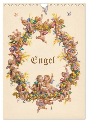 Engel (Wandkalender 2026 DIN A4 hoch), CALVENDO Monatskalender