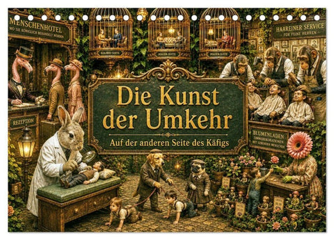 Die Kunst der Umkehr (Tischkalender 2027 DIN A5 quer), CALVENDO Monatskalender