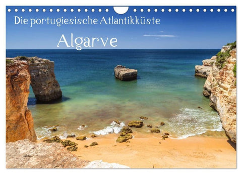 Die portugiesische Atlantikküste - Algarve (Wandkalender 2027 DIN A4 quer), CALVENDO Monatskalender