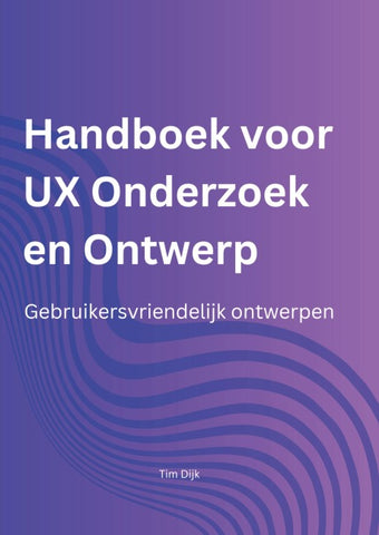 Handboek voor UX Onderzoek en Ontwerp