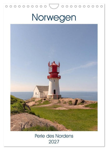 Norwegen - Perle des Nordens (Wandkalender 2027 DIN A4 hoch), CALVENDO Monatskalender