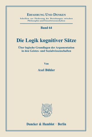 Die Logik kognitiver Sätze.