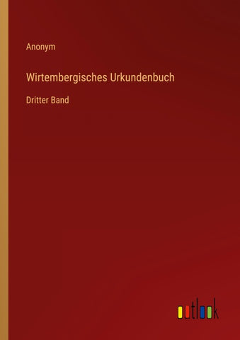 Wirtembergisches Urkundenbuch