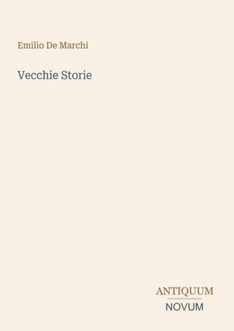 Vecchie Storie