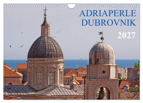 Adriaperle Dubrovnik (Wandkalender 2027 DIN A4 quer), CALVENDO Monatskalender