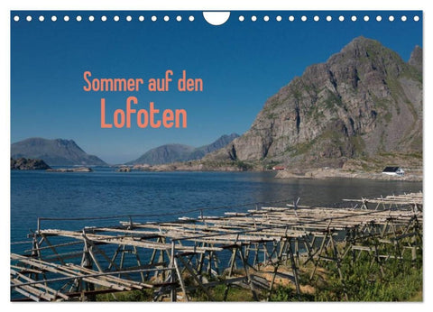 Sommer auf den Lofoten (Wandkalender 2026 DIN A4 quer), CALVENDO Monatskalender