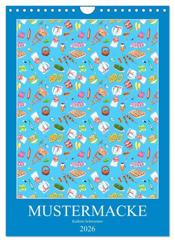 MUSTERMACKE (Wandkalender 2026 DIN A4 hoch), CALVENDO Monatskalender