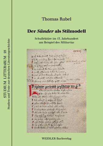 Der 'Sünder' als Stilmodell