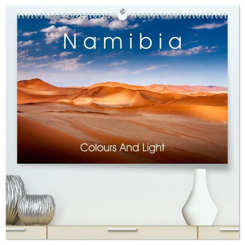 Namibia - Colours and Light (High Quality Premium Wall Calendar 2027 DIN A2 landscape),CALVENDO 12 Month Wall Calendar