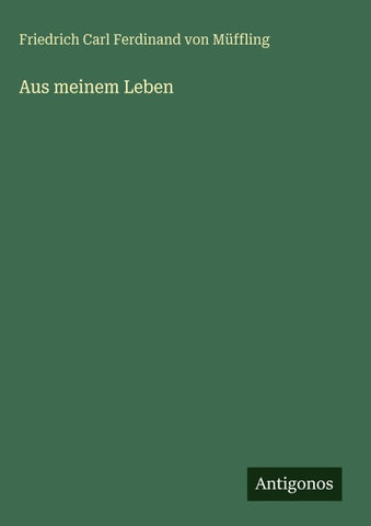 Aus meinem Leben
