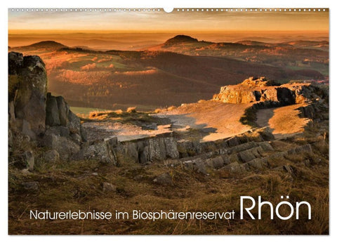 Naturerlebnis im Biosphärenreservat Rhön (Wandkalender 2026 DIN A2 quer), CALVENDO Monatskalender