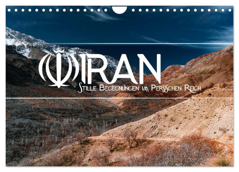 IRAN - Stille Begegnungen im Persischen Reich (Wandkalender 2026 DIN A4 quer), CALVENDO Monatskalender